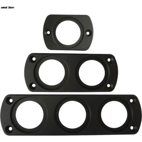 USB Charge Car Charger Mount Socket Power Outlet Socket Panel Mount Holder