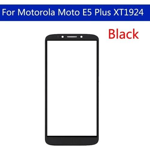 Outer Glass LensFor Motorola Moto E5 Plus LCD Display Front Touch Screen For Moto E Plus (5th Gen) XT1924