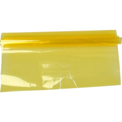 Yellow Car Tail Fog Head Light Headlight Tint Film Cover 30x60cm