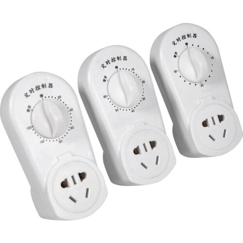 1 pcs AC 110V-220V Timer Switch Socket 10A 30/60/120 Min Pump Timer Time Switch Countdown Timer Socket AU Plug