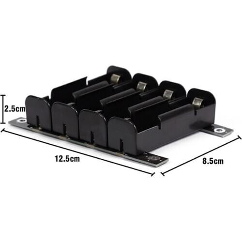 1S4P 21700 Battery Holder 21700 Battery Pack 21700 Storage Box 4.2 Lithium Battery Case Power Wall DIY 4.2v Power Bank Holder