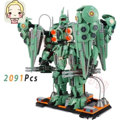 2091PCS Robot Mecha War Building Blocks Toys Bricks DIY Technology Mini Model Gifts Children Kids MOC Boys Gifts Technic