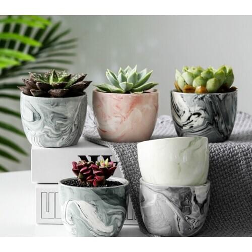 3pc Garden Supplie Mini Planter Succulent Pot Planter Pot Pour Plante Plant Pot Succulente Bonai