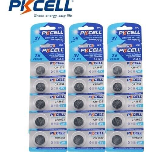 30Pcs CR1632 BR1632 DL1632 ECR1632 KCR1632 LM1632 CR 1632 3v lithium battery Cell Button
