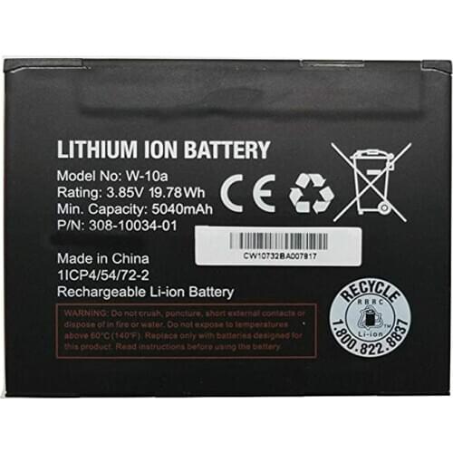 7XINbox 3.85V 19.78Wh 5040mAh W-10 W-10A Battery for Netgear Nighthawk Router/Modem M1 MR1100 Netgear MR110