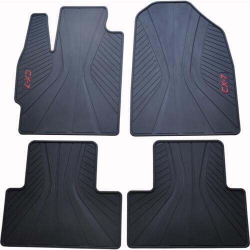 Car Floor Mats for 2010-2019 Year Mazda CX-5 CX-7 Special No Odor Carpets Waterproof Rubber Carpets