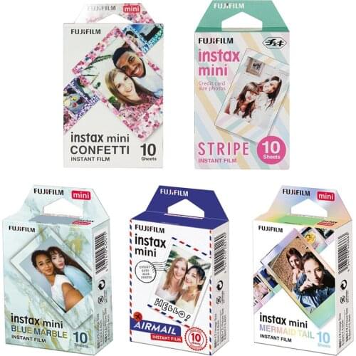 10 Sheets Film Camera Pictures Paper for Instax Mini 9 25 Camera
