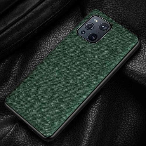 Genuine Leather Case For Oppo Find X3 Pro Case Cover Soft & Durable Etui Coque For Oppo Find X3 X3Pro Cases Phone Fundas