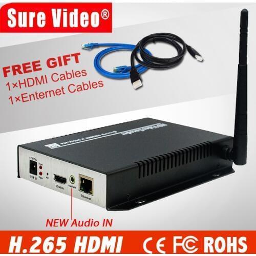 HOT H.265 / H.264 HDMI Video Audio Wifi Encoder IPTV RTSP RTMP ONVIF HDMI Encoder For Live Streaming Broadcast hdmi av encoder