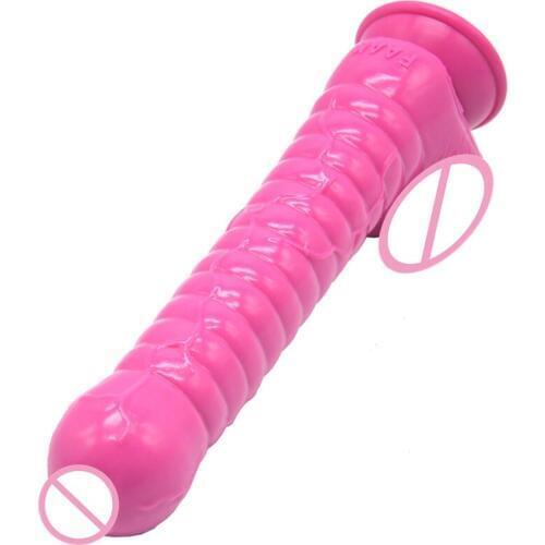 Newest! Silicone Big Dildo Suction Cup Female Masturbation Foreskin Penis Adult Products Sex Shop