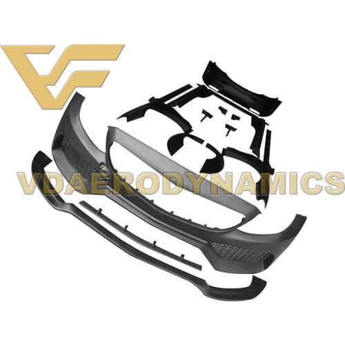Suitable For 14-18 Benz W205 C160 C180 C200 C250 C300 C350 C400 C450 C63 C63s VAD-PD Wide Body Kit Front Rear Bumper Side Fender