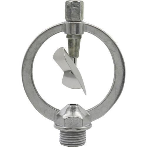 Zinc Alloy Rotating Watering Sprinkler with 1/2 Inch Male Thread agriculture tools Garden Lawn Irrigation Spray Head 1 Pc