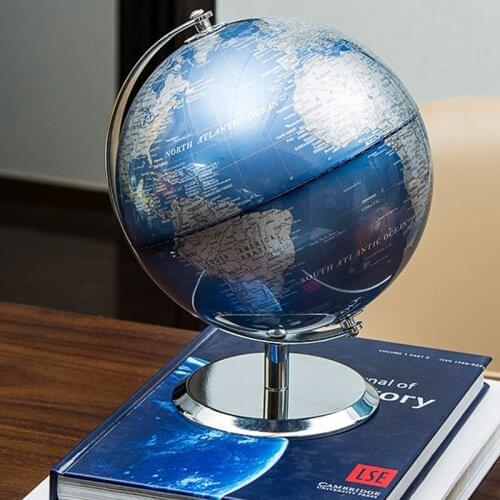 Light luxury globe home ornaments 3D living room soft decorations office desktop crafts furnishings