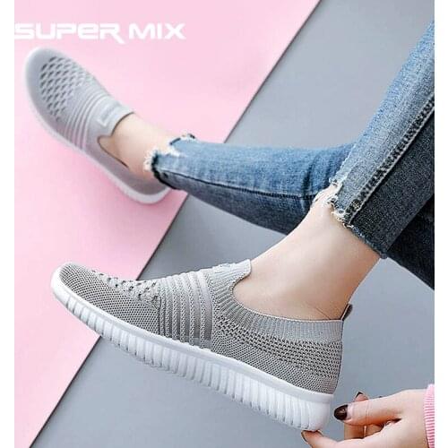 Womens Sneakers Spring Ladies Flat Shoes Casual Women Vulcanized Women 2021 Summer Light Mesh Breathable Female Running Shoes