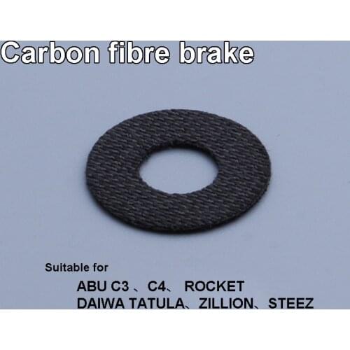 1pcs High Carbon Fiber Brake Pads For Baitcasting Reels Drum Reels Suit for DAIWA TATULA/ZILLION/STEEZ ABU C3/C4/Rocket