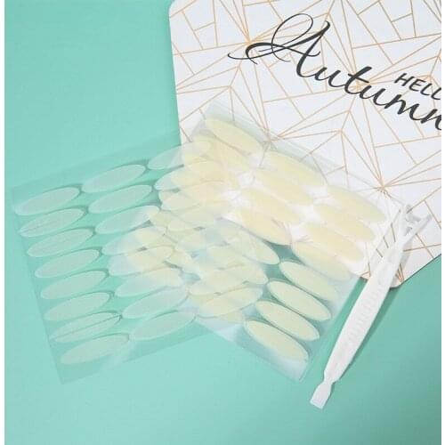 120PCS KINEPIN Olivery natural beige Eyelid Tapes Natural ventilation Invisible Double Side Eyelid Stickers Makeup Tools