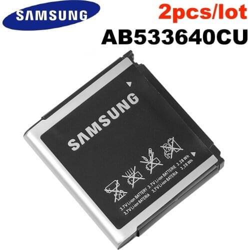 2pcs/lot SAMSUNG Replacement Battery AB533640CC For Samsung C3110 G400 G500 F469 F268 G600 G608 J638 F330 F338 GT-S3600i 880mAh