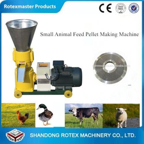 CE Animal Feed Pellet Machine Poultry Chicken Food Making Machine For Farm