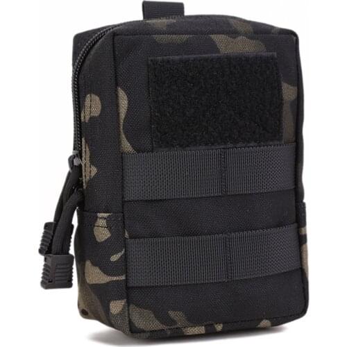 1000D Molle Pouch Case Bag EDC Tool Gear Belt Outdoor Running Hunting Tactical Waist Packs Outdoor Phone Molle Pouch Case