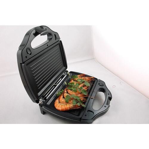 Hot !Safety Adjustable Temperature Contral Sandwich Maker 220V Home Use Electric Waffle Maker Machine Kitchen Appliance tools