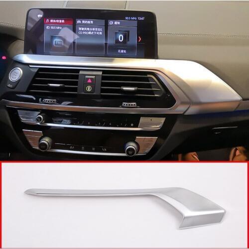 For BMW X3 G01 2018 Year Car ABS Matte Center Console Decoration Cover Panel Trim Accessories For BMW X4 G02 2018