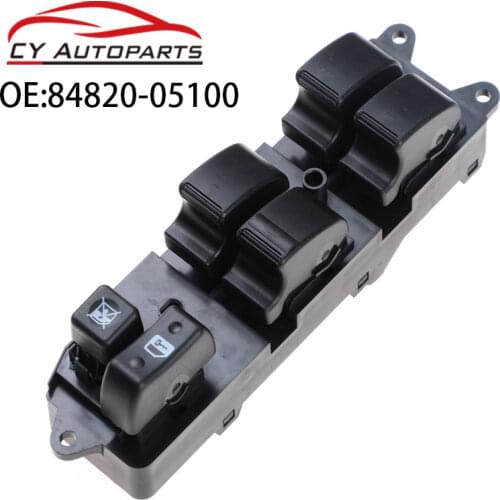 New High Quality Power Window Switch For Toyota Avensis 84820-05100 8482005100 84802-05210 Driver Side Window Control Switch
