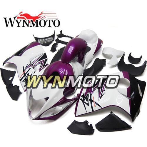 Complete Fairings Kit For GSXR1300 2008-2016 08-16 Injection ABS Plastics Full Fairings Kit Cowlings White Purple Bodywork Cover