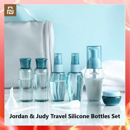 6 Pieces / Set youpin Mijia Youpin Empty Travel Bottle Portable Travel Package Bottle 10ml to 50ml Shampoo Container Toner Bottl