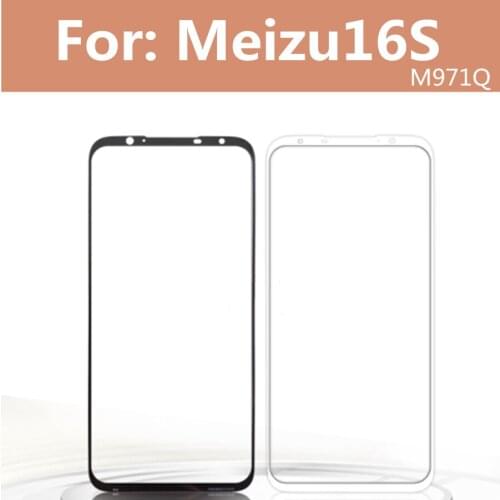 Touch Screen For MEIZU 16S Display Front Glass Lens For Meizu 16S M971Q Replacement Parts Front Touch Screen Glass