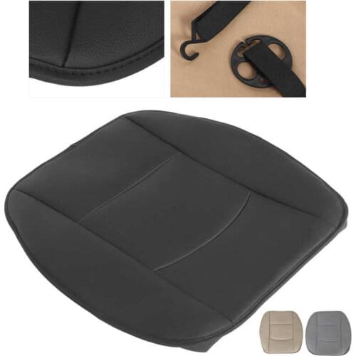 PU Leather Car Replacement Seat Cushion Pad Front Seat Protector Mat Cover for 4 Door Sedan SUV universal accessoires