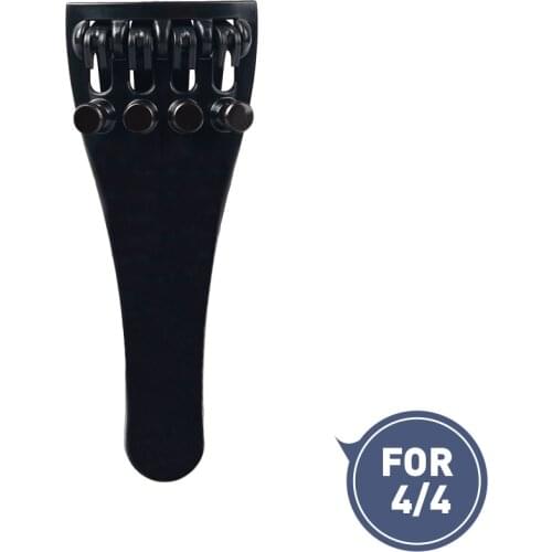 NAOMI POSITION Violin Tailpiece 4/4 Violin Tailpiece 4 Fine Tuners Composite Carbon Fiber Tailpiece