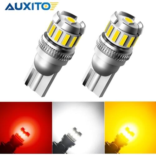 2x T10 LED Canbus Light W5W 194 Car Lights for Honda Civic Accord CRV HRV Jazz Fit Auto Led Interior Light Trunk Lamp amber 12v