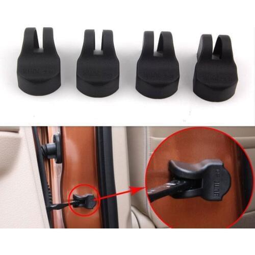 4pcs Car Door Lock Stopper Buckle Protection Cover Rustproof Waterproof Arrester Catch Case Cap For Sportage K2-5 Forte Rio Soul