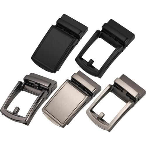 40mm Ratchet Belt Buckle for 40mm Slide Belt Strap Automatic Click Buckle Adjustable Belt Replacement for Men