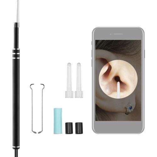 720P Visual Ear Cleaner Ear Wax Removal Endoscope Otoscope for Smartphone Tablet Computer Cleaning Ear Mouth Nose Skin Pets Baby