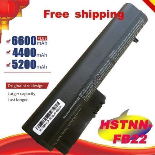 Notebook battery for HP EliteBook 2530p 2540p,for Business Notebook 2400 2510p nc2400 441675-001,EH767AA,EH768AA,HSTNN-DB22 Free