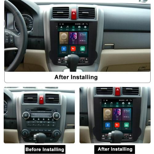IPS Tesla Touch Screen Autoradio for Honda CRV CR-V 2006 2007 2008 - 2012 Multimedia Video Player 6GB 128GB Stereo DSP Carplay