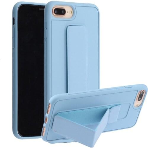 High quality solid candy color handle mobile phone case cover for iphone 11 12 pro max xs max 7 8 plus x xs xr