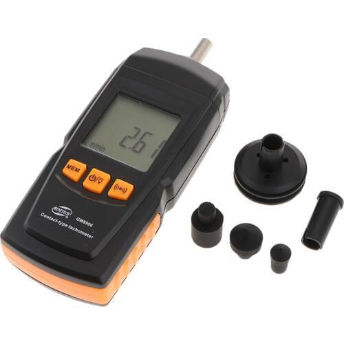 Digital Tachometer 0.5~19999RPM High Precision LCD Backlight Diaplay