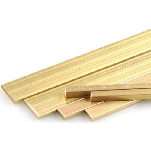 H59 Brass Row Flat Bar Brass Plate Copper Sheet Square Copper Conductive Block Zero customized cut