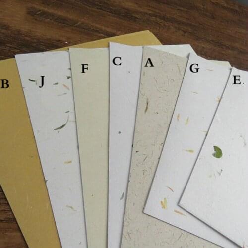 10 Sheets Chinese Rice Paper Cards Half Ripe Xuan Paper Calligraphy Watercolor Painting Mounting Xuan Paper Cards Carta Di Riso