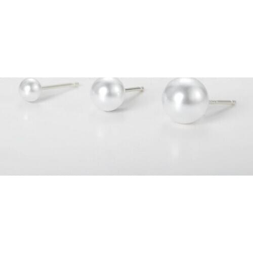 Anti allergy jewelry earrings highlight Pearl Earrings DIY jewelry accessories handmade earrings materials