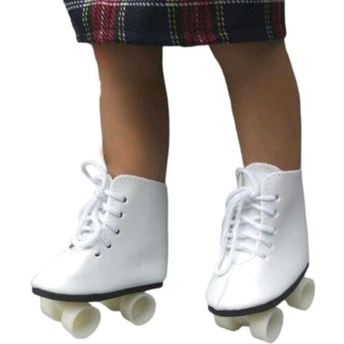 Doll Shoes Fits for 18" 45 Doll snow skating boots Shoes Doll Accessories Madame Alexander Doll Shoes
