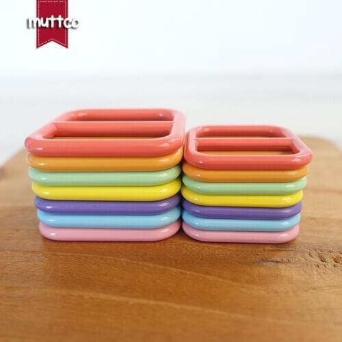 Metal Colourful adjustable buckle hardware for 20mm and 25mm webbing DIY Dog Leash parts top quality 7 colours