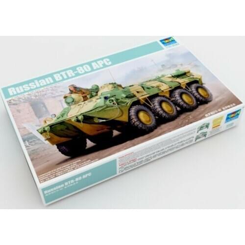 01594 Trumpeter APC Armored Personnel Velicle Truck Model Russian BTR-80 1/35 TH05656-SMT2