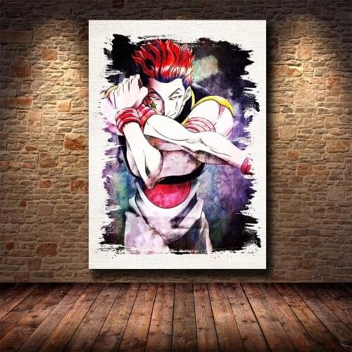 Modular Pictures Home Anime Hunter X Hunter Hisoka Decoration Wall Art Modern Canvas Prints Painting For Bedroom Poster Frame
