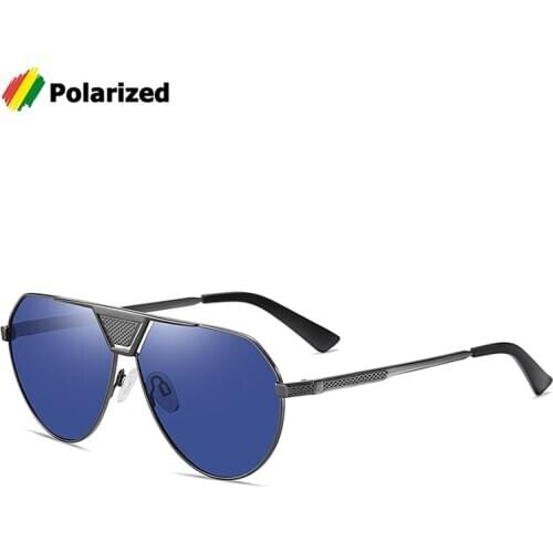 JackJad 2020 Fashion Top Metal Pilot Style Polarized Sunglasses Men Driving Fish Brand Design Sun Glasses Oculos De Sol 3334