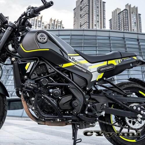 Motorcycle Decals Decoration Fuel Tank Body Protection Sticker For Benelli Leoncino250 Leoncino 250