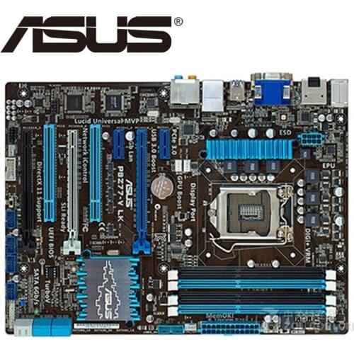 Asus P8Z77-V LK Desktop Motherboard Z77 Socket LGA 1155 i3 i5 i7 DDR3 32G ATX UEFI BIOS Original Used Mainboard On Sale