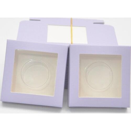 Wholesale Paper Eyelashes Box Package Lash Boxes Packaging Custom Logo 25mm Mink Eyelashes Makeup Lashes Box Case Bulk Vendors